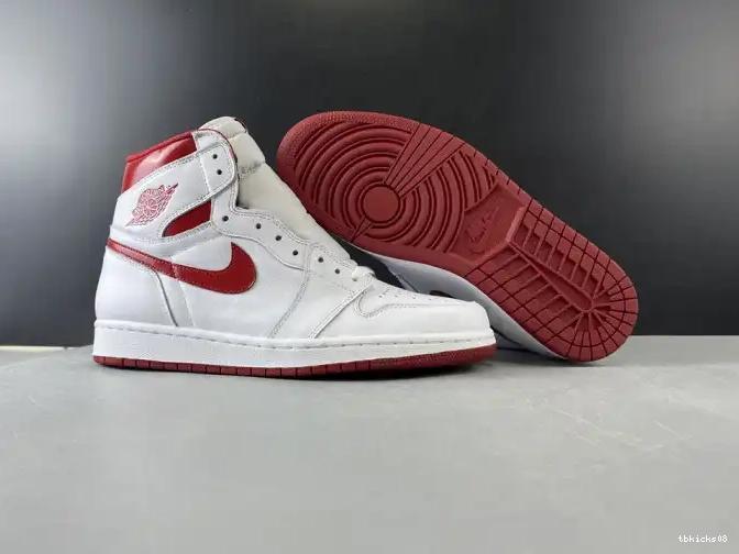 Cheap TBkick Metallic Jordan 1 Air Retro (2017) 555088-103 Red 0509